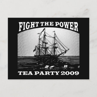 New American Tea Party 2009 Postkarte