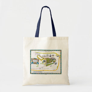 New- Amsterdamkarte, 1661 Tragetasche