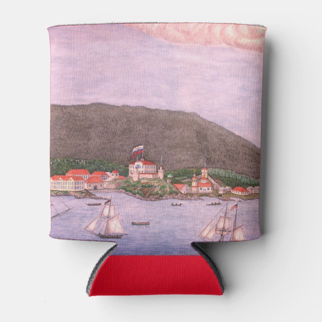 New Archangel, Russland (Sitka) Malerei Dosenkühler (Vorderseite)