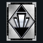 New Art Deco SIlver und Black Poster<br><div class="desc">Wenn Sie sich für den Download entscheiden, macht Ihr Walgreen Store Platinenplakate aus Ihrem Download in verschiedene Größen und in verschiedenen Texturen zu einem sehr guten Preis. Manchmal mit einem Rabatt. Ein Tipp von meinem US-Freund. Für Großbritannien siehe "Digital Printing" online. Das ist ein neues Deko-Poster, das ich in Schwarz,...</div>