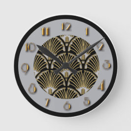 New Art Deco Wall Runde Wanduhr