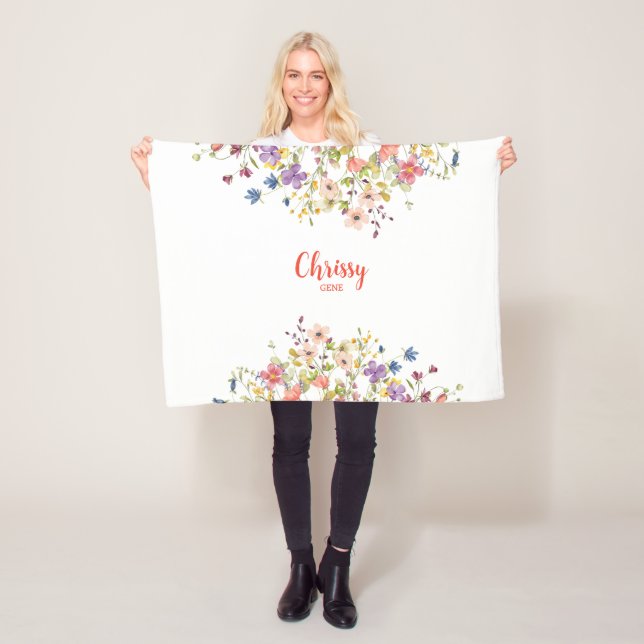 New Baby Blanket Fleecedecke (Beispiel)