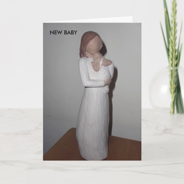 NEW BABY KARTE (Vorderseite)