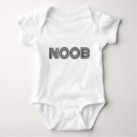 New Baby - NOOB Babies Typografy Spaß
