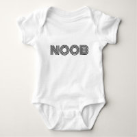 New Baby - NOOB Babies Typografy Spaß