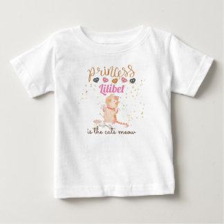 New Baby Princess Lilibet Niedlich Kitten Name Bab T-shirt