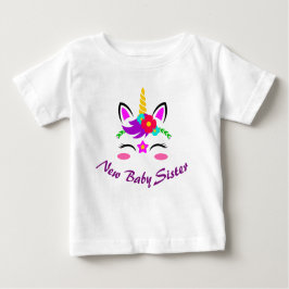 New Baby Sister Baby T-shirt