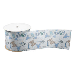 New Baby Teddy Bears Satinband