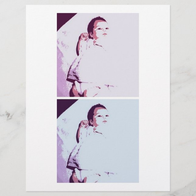 New Baby Twins Flyer (Vorne)