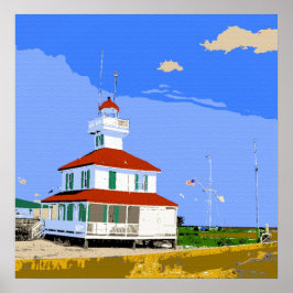 New Basin Canal Lighthouse Poster