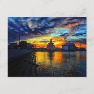 New Basin Canal Lighthouse Postkarte