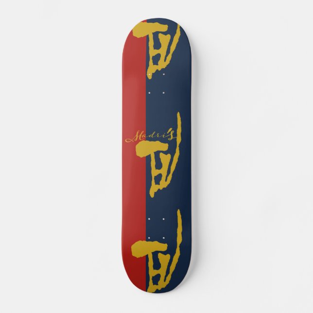 NEW BEAR MADRIS (MADR`IS) SIMPLIFIED BY MASANSER SKATEBOARD (Vorderseite)