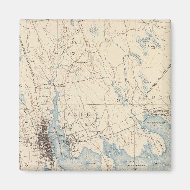 New Bedford, Massachusetts Magnet (Vorne)