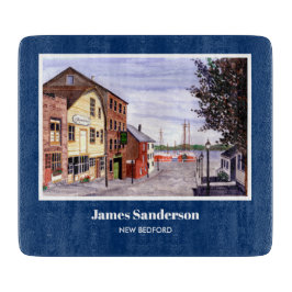 New Bedford Massachusetts New England Malerei Schneidebrett