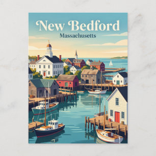 New Bedford, Massachusetts Postkarte