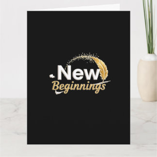 New Beginnings / Tarjeta Nuevos Comienzos Karte