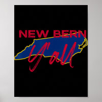 New Bern North Carolina Y'All Nc Stolz Staats Kart