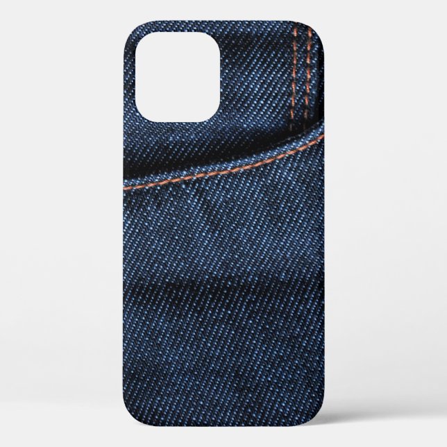 New Blue Jeans Pocket Case-Mate iPhone Case (Rückseite)