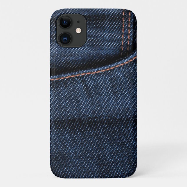 New Blue Jeans Pocket Case-Mate iPhone Hülle (Rückseite)