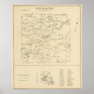 New Boston, Hillsborough Co. Poster