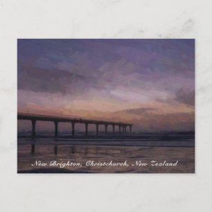 New Brighton Pier Postcard Postkarte