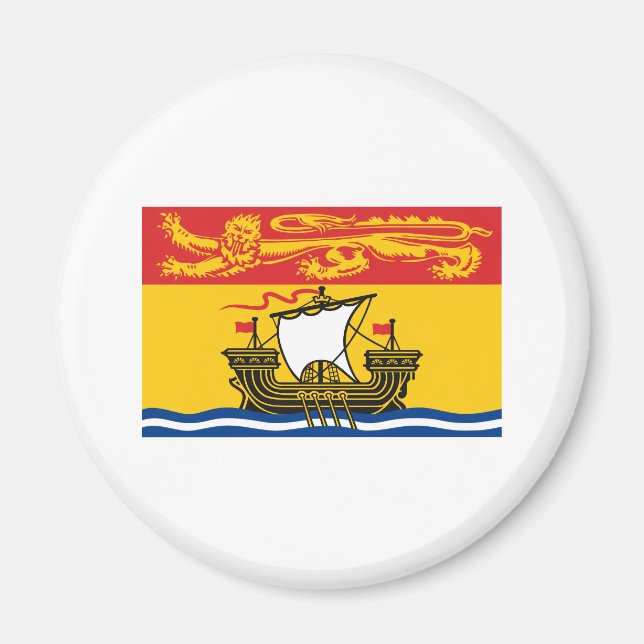 NEW BRUNSWICK FLAG MAGNET (Vorne)