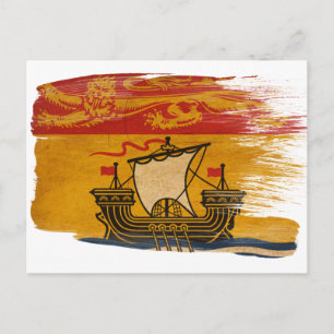 New Brunswick Flag Postcards Postkarte
