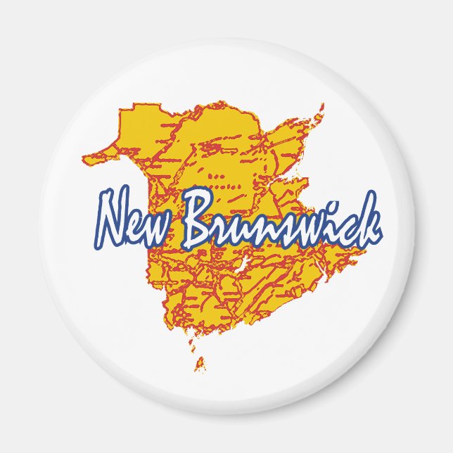 New Brunswick Magnet (Vorne)