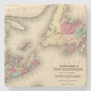 New-Brunswick, Neuschottland, Neufundland 3 Steinuntersetzer