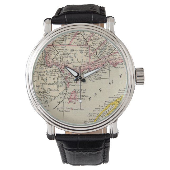 New Brunswick, Nova Scotia Armbanduhr (Vorderseite)