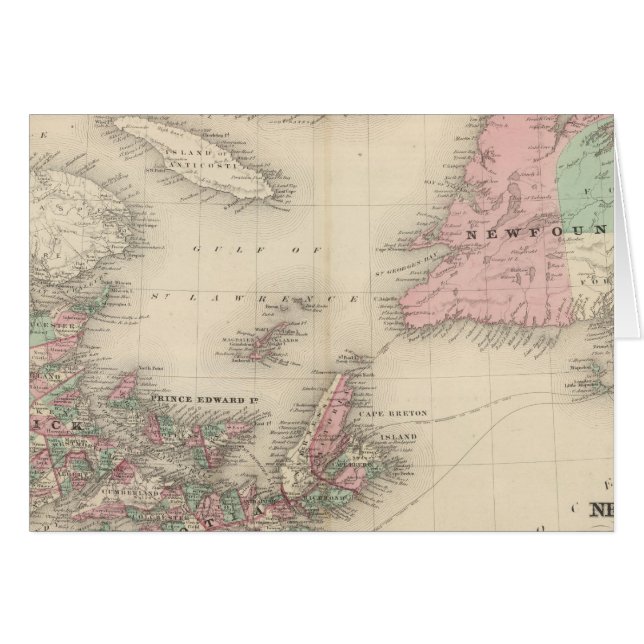 New Brunswick und Nova Scotia (Vorderseite (Horizontal))