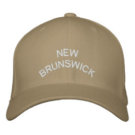 New Bruswick Baseball Cap bestickt Kanada Cap Bestickte Baseballkappe