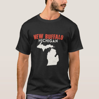 New Buffalo Michigan USA Staat America Travel Mich T-Shirt
