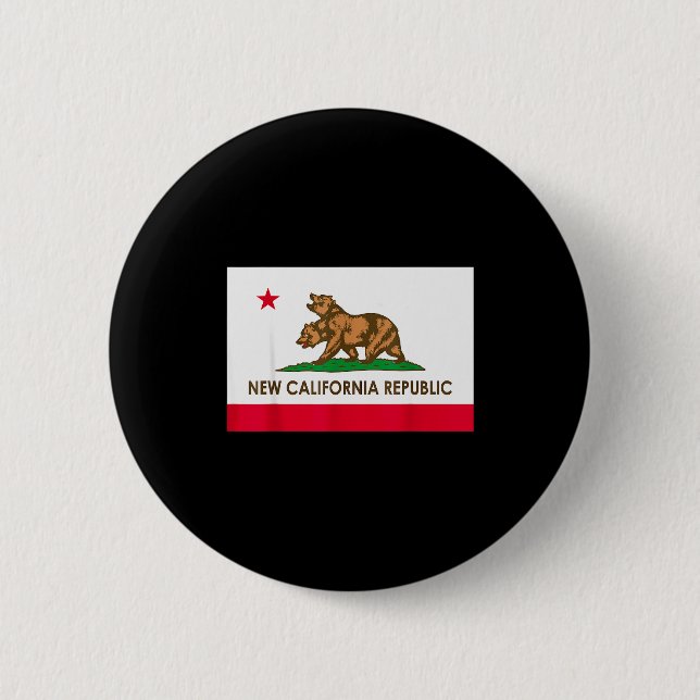 New California Republic - Ncr Flag  Button (Vorderseite)