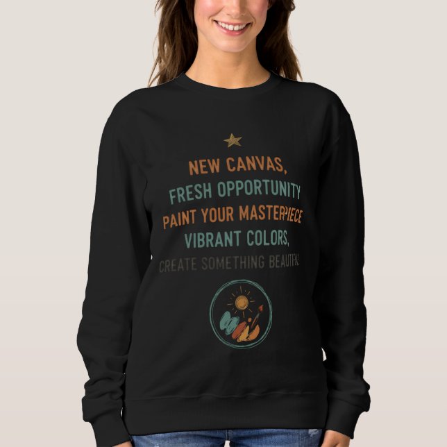 New Canvas Sunrise Sweatshirt