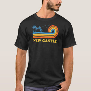 New Castle New Hampshire Summer Nh Tropical Us Cit T-Shirt