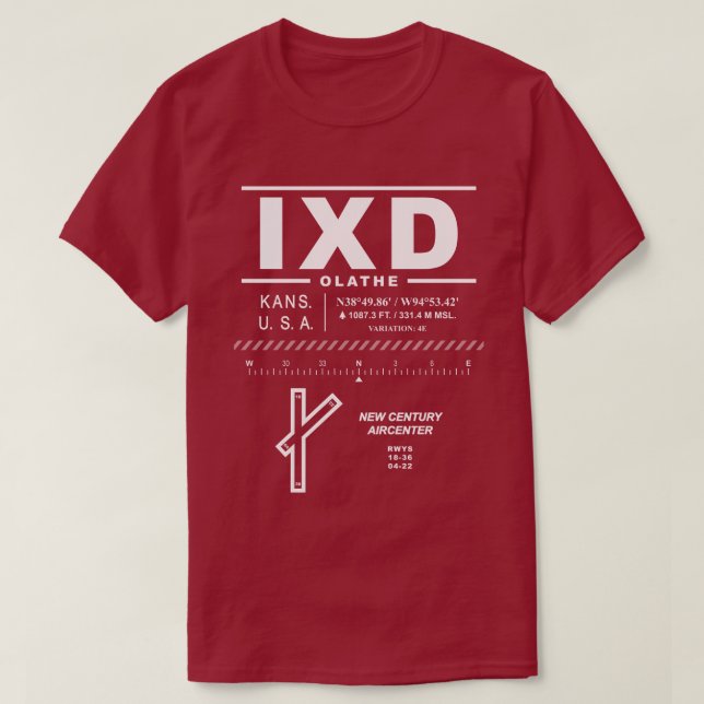 New Century AirCenter IXD T - Shirt (Design vorne)