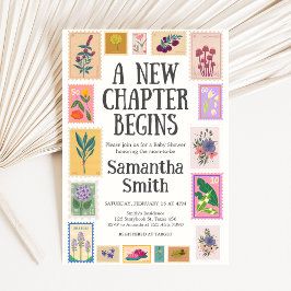 New Chapter Baby Shower  Einladung