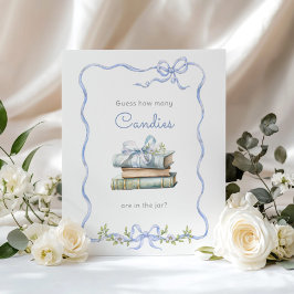 New Chapter Blue bow Wie viele Candies Poster