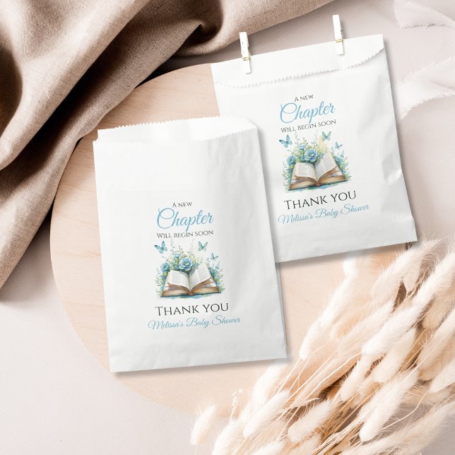 New Chapter Blue Boy Brunch StoryBook Baby Shower Geschenktütchen (Von Creator hochgeladen)