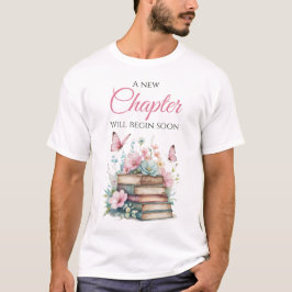 New Chapter Storybook Book Baby Shower Daddy T-Shirt