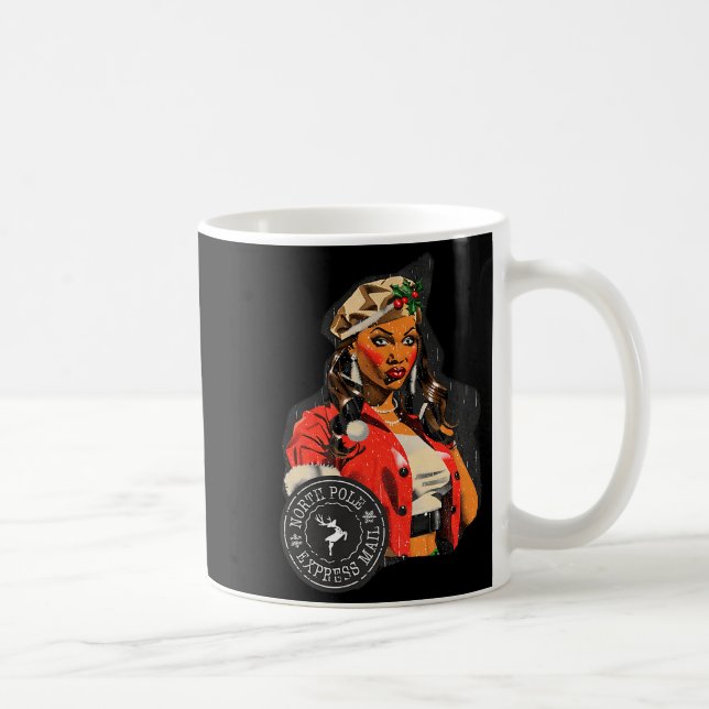 New Christmas North Le Express Mail Design Made Wi Kaffeetasse (Rechts)