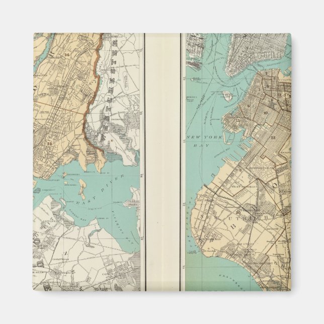 New City, Brooklyn Magnet (Vorne)