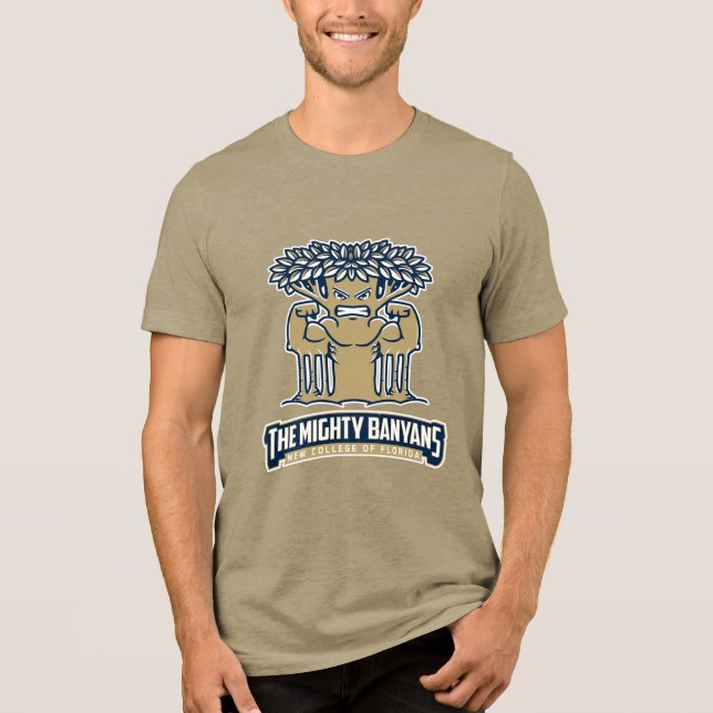 New College of Florida | The Honors College Tri-Blend Shirt (Vorderseite)