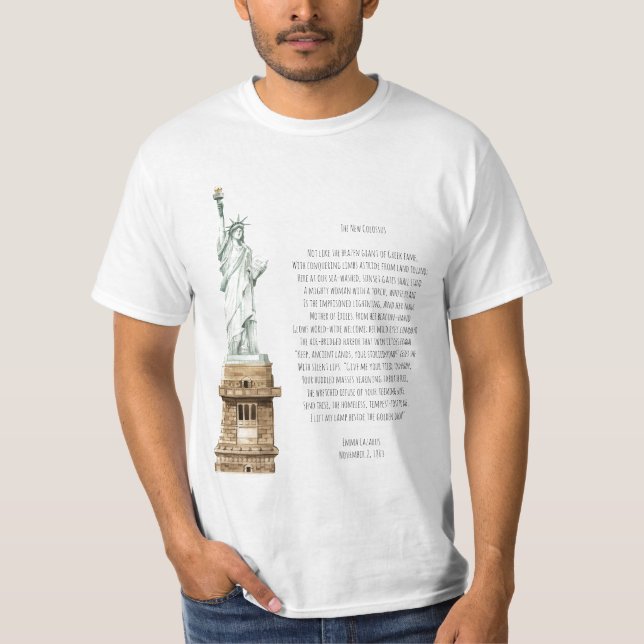 New Colossus Liberty Statue T-Shirt (Vorderseite)