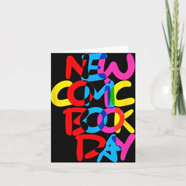 New Comic Book Day (overlap)  Karte (Vorderseite)