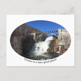 New Croton Dam, Croton, New York Postcard Postkarte