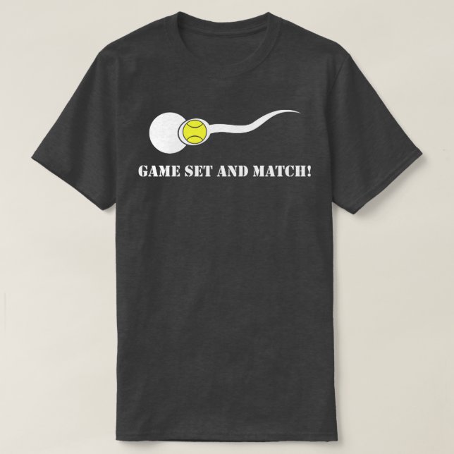 New Dad Gift Tennis Player T-Shirt (Design vorne)