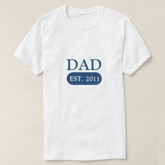 New Dad T - Shirt | Vorlage für das abgelaufene Ja