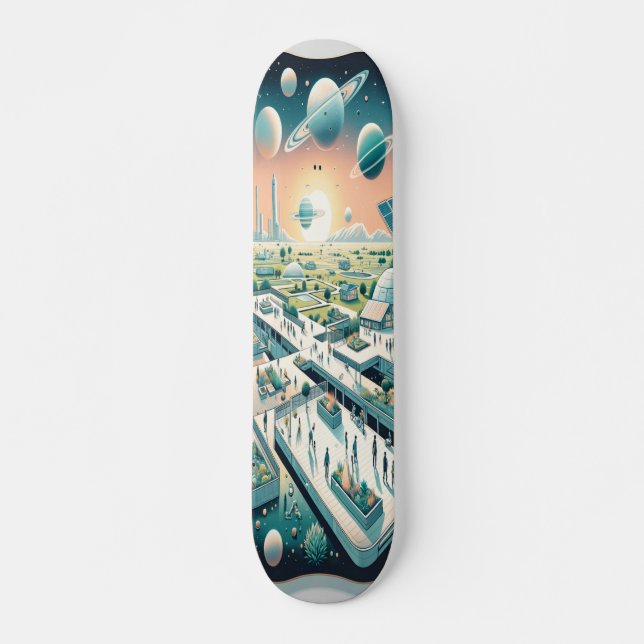 New Dawn Colony Skateboard (Vorne)